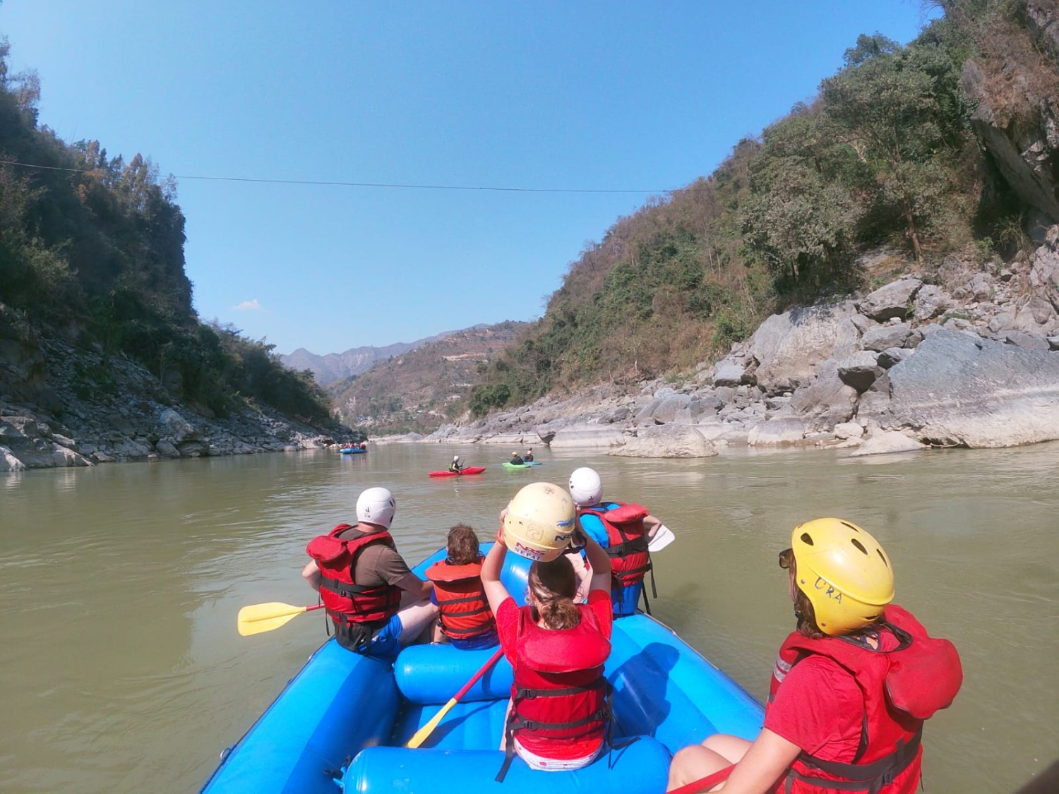 Family Rafting on the Lower Seti River